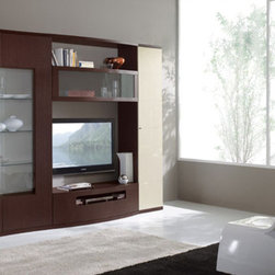 Modern Contemporary Entertainment Center Spar Avana 112 - $6,978.00 - Products