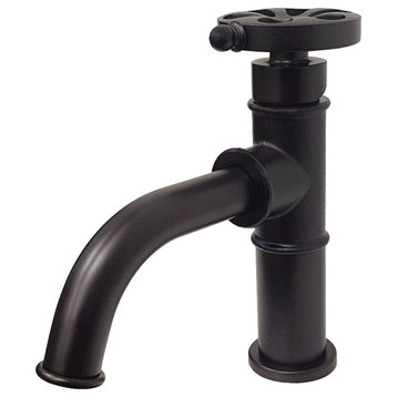 Belknap Single-Handle Bathroom Faucet and Push Pop-Up, Oil Rubbed Bronze