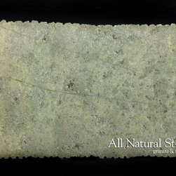 All Natural Stone - Sea Foam Green Granite Slab - Kitchen Countertops