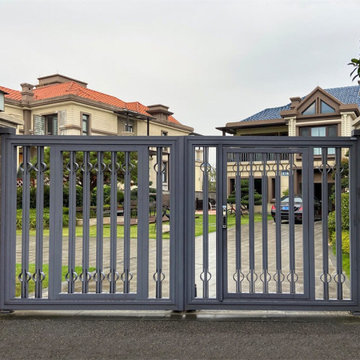 The beauty of the Rhythm series of courtyard gates