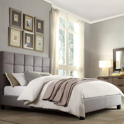 Phantom Tufted Platform Bed - Panel Beds
