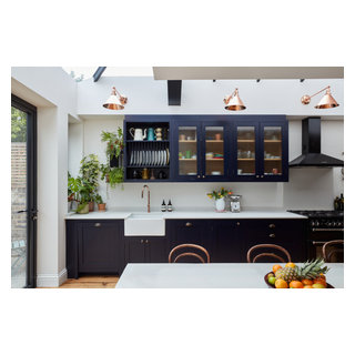 5 Storey Period House Renovation - East London - Eclectic - Kitchen ...