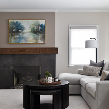 Classic Luxury Kitchen & Open Living Space – Chantilly, VA