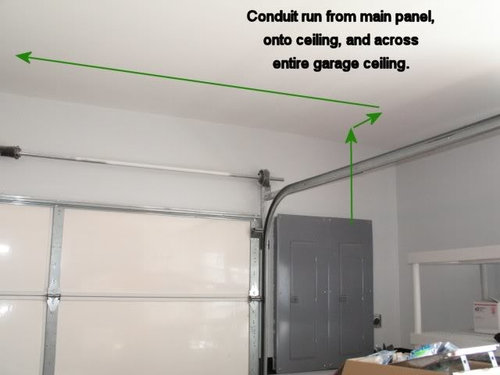 romex in conduit garage - Wiring Diagram and Schematics