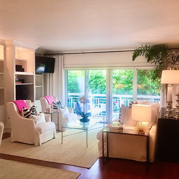 Palm Beach Rental Condo- Living Room, Furnished