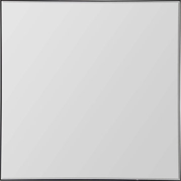 Ren Wil MT2097 Greer 36" x 36" Square Standard Flat Framed Vanity - Black