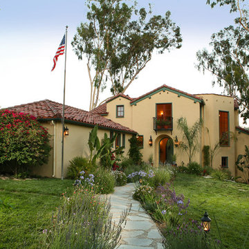 Spanish Colonial Revival in La Canada Flintridge CA