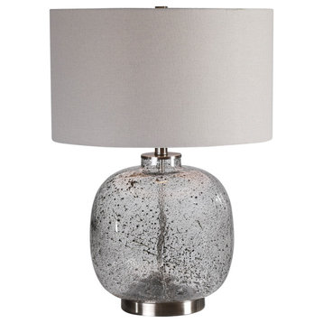 Uttermost 28389-STORM Storm 24" Tall Accent Table Lamp - Rustic Clear