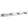 Stainless Steel 4-Prong Robe Hook, 11"