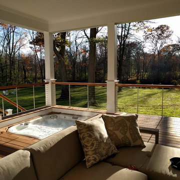 Hot Tub Decking Applications