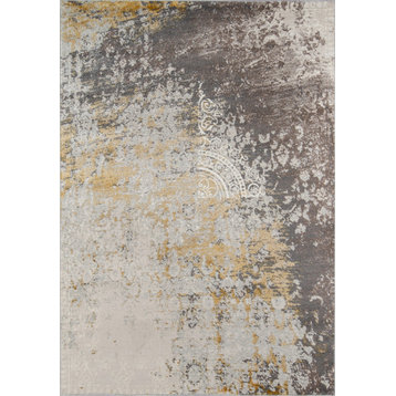 Luxe Rug, Gold, 3'11"x5'7"