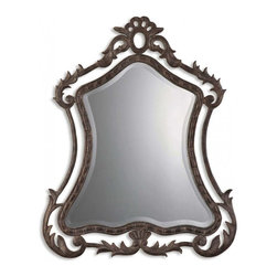 www.essentialsinside.com:  cleopatra antique bronze mirror - Wall Mirrors