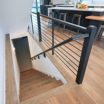 Project #58 | Contemporary Post-to-Post Staircase