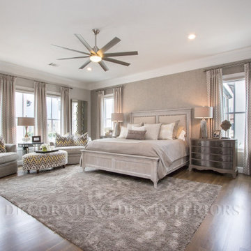Transitional, Blingy, Casual Elegance - Master Bedroom