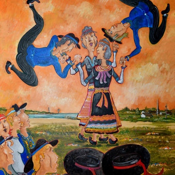 Soizic dance la gavotte Pourlet