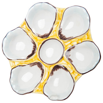 Oyster Plate, Canary Yellow