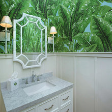 Beach powder room