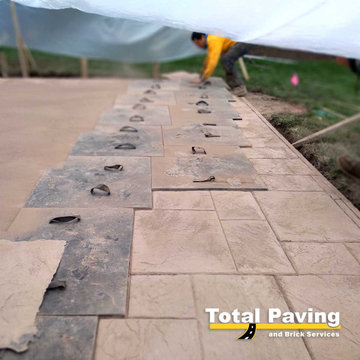 Concrete paving