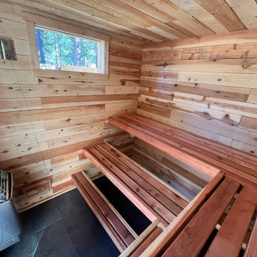 Backyard Sauna - South Lake Tahoe California