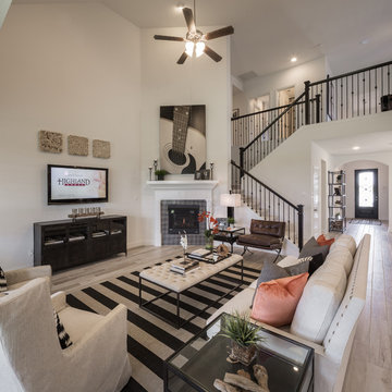 Berkshire // Fort Worth, TX // Highland Homes // Plan 208