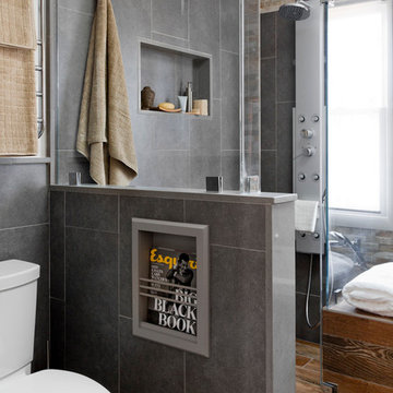 Lowe's Bathroom/Laundry room makeover