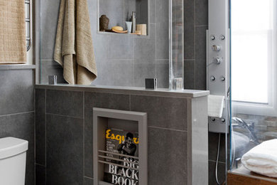 Inspiration for a bathroom remodel in New York