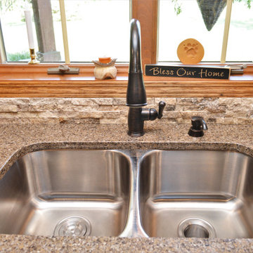 Rensselaer, IN. Haas Signature Collection. Rustic Hickory Kitchen