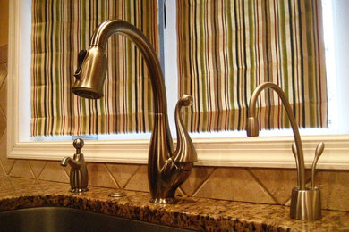 Elegant kitchen photo in DC Metro