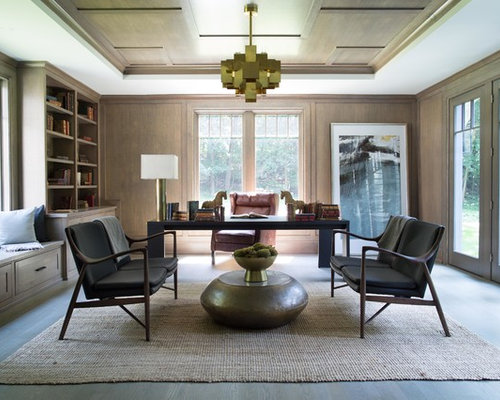Houzz | Transitional Home Office Design Ideas & Remodel Pictures
