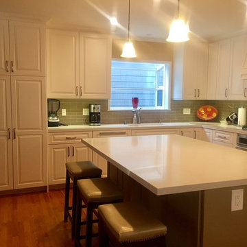Kitchen Remodeling with Cabinets Multi Color