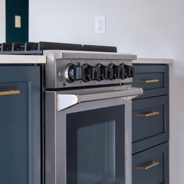 Modern White Kitchen Makeover