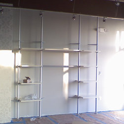 IKEA STOLMEN Storage Installation ~ Retail Space - Display And Wall Shelves 