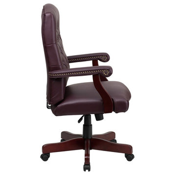 Bonded Leather Office Chair 801L-LF0019-BY-LEA-GG