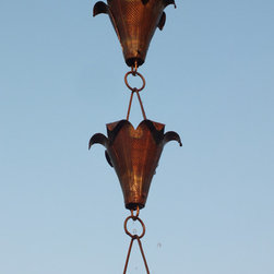 Copper Royale Rain Chain 8.5 feet - Rain Chains