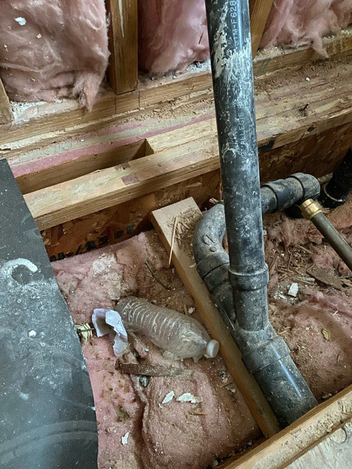 relocate Vent Pipe