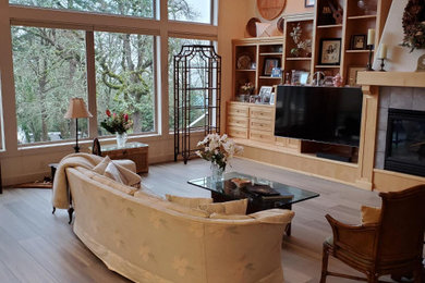 Family room photo in Portland