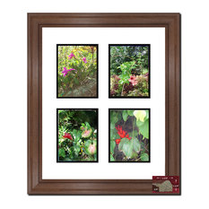 Rosewood 4 Opening, 4x6 Picture Frame