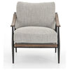 Kennedy Chair-Gabardine Grey
