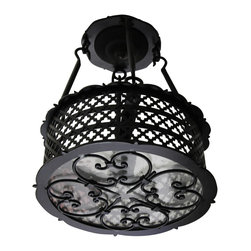 PN-093 Custom Iron Pendant Lights - Pendant Lighting