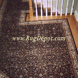 Central Oriental Infinity - Area Rugs