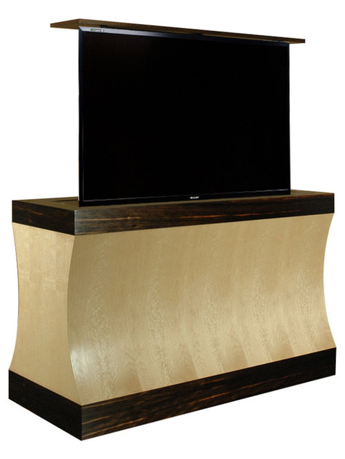Tv Lift Cabinet Modern Designs By Tronix Motorized Tv Lift Cabinet Us Made Cascade Comes With 10 Year Warranty Accent Chests And