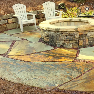 Outdoor Fireplaces and Fire Pits - Elements Landscape