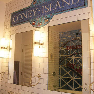 Coney Island Bathroom Mosaics