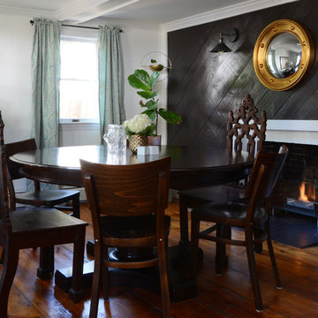 My Houzz: Classic Style With a Colorful DIY Twist in New England