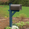 Hazleton Mailbox Post, Nantucket Blue