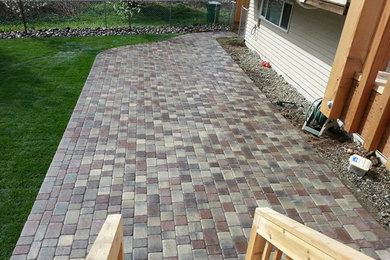 landscaping , paver intallation