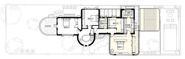 План этажа by Sam Crawford Architects