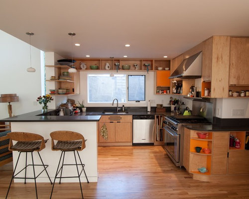 Best Kitchen Corner Shelf Design Ideas & Remodel Pictures | Houzz