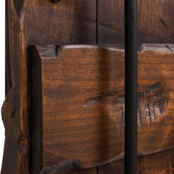 Rustica Hardware - Angled Iron Barn Door Handle - Barn Door Hardware