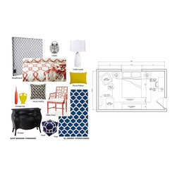 Concept Boards & Drawings - Bedroom Products
